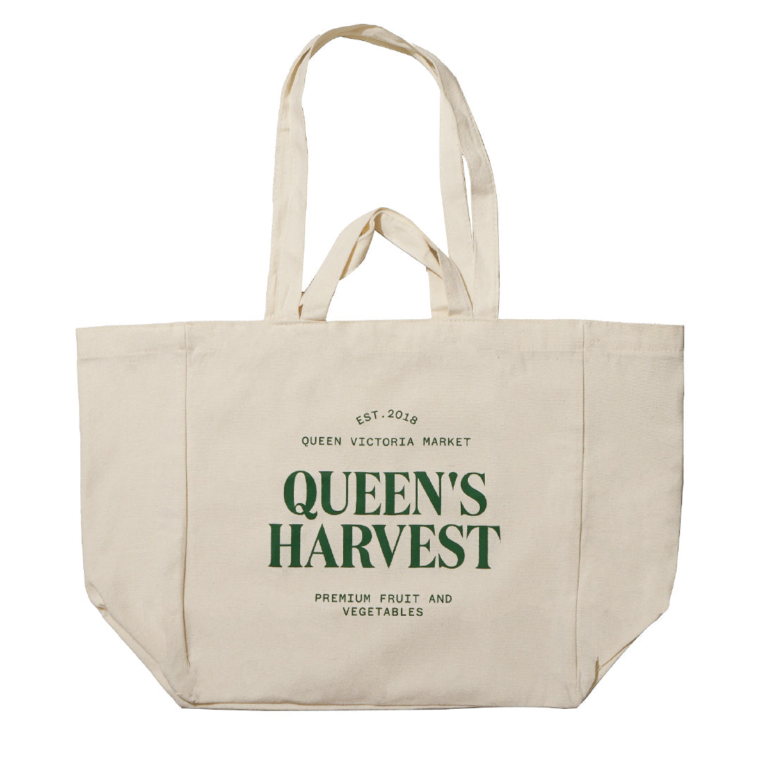 
                  
                    Queen's Harvest Tote White
                  
                