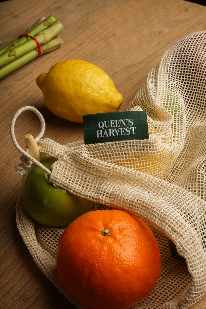 
                  
                    Queen's Harvest Cotton Produce Bags - Set of 4
                  
                